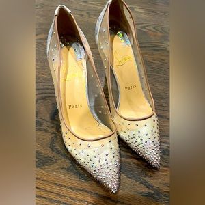 Christian Louboutin - Follies Strass heels
